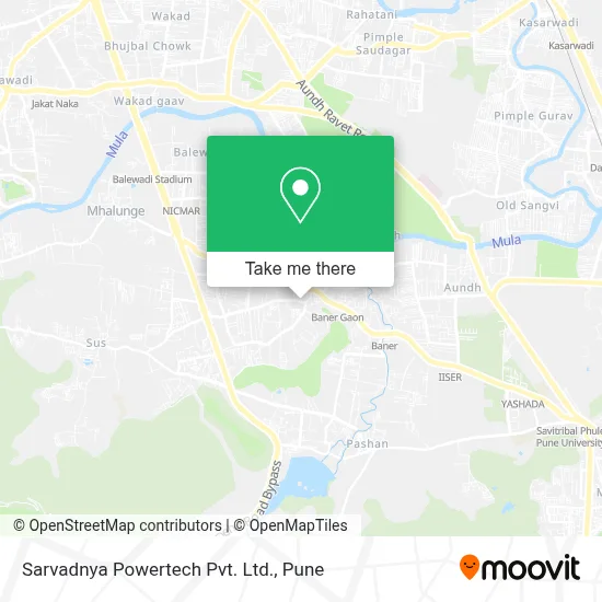 Sarvadnya Powertech Pvt. Ltd. map