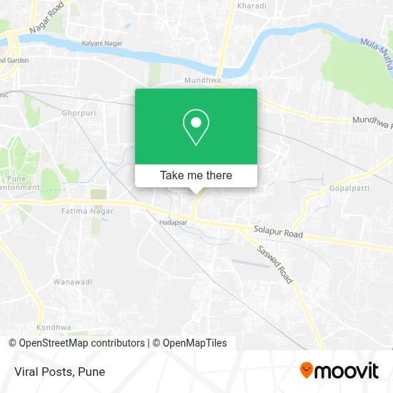 Viral Posts map