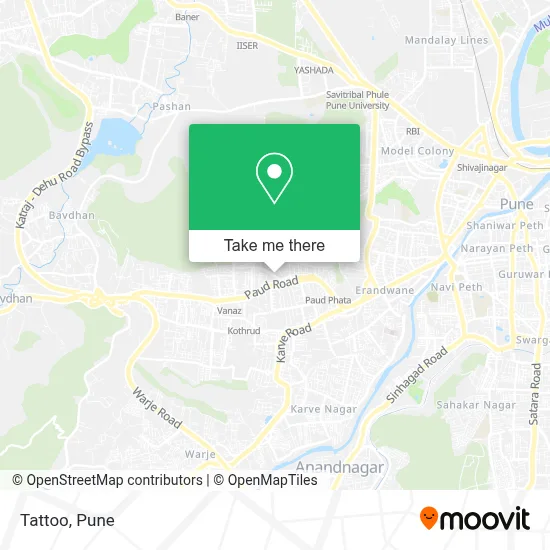 Tattoo map