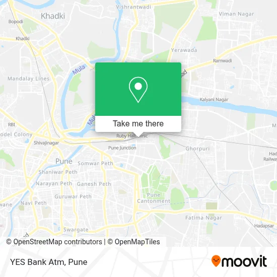 YES Bank Atm map