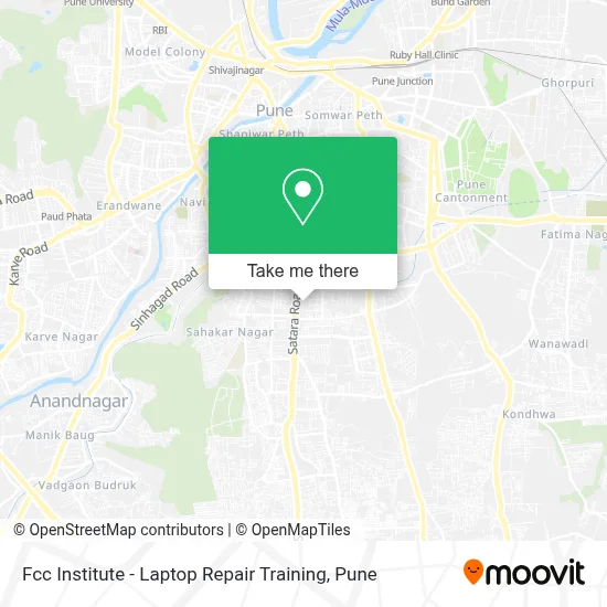 Fcc Institute - Laptop Repair Training map
