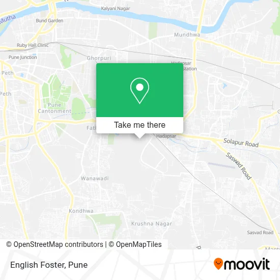 English Foster map