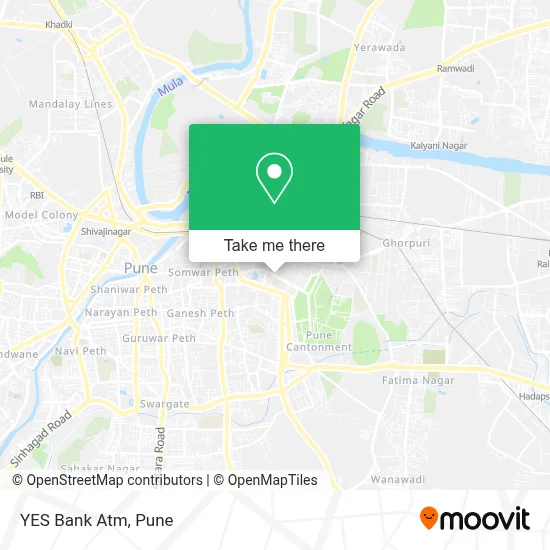 YES Bank Atm map