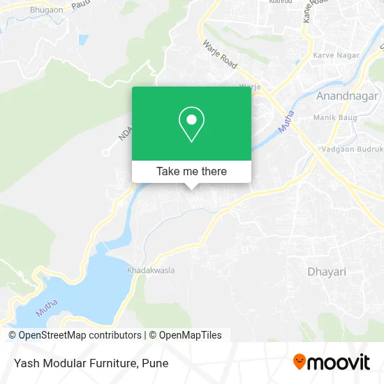 Yash Modular Furniture map