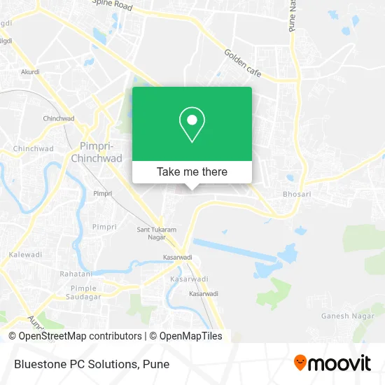 Bluestone PC Solutions map
