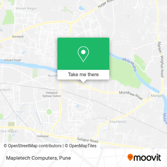 Mapletech Computers map