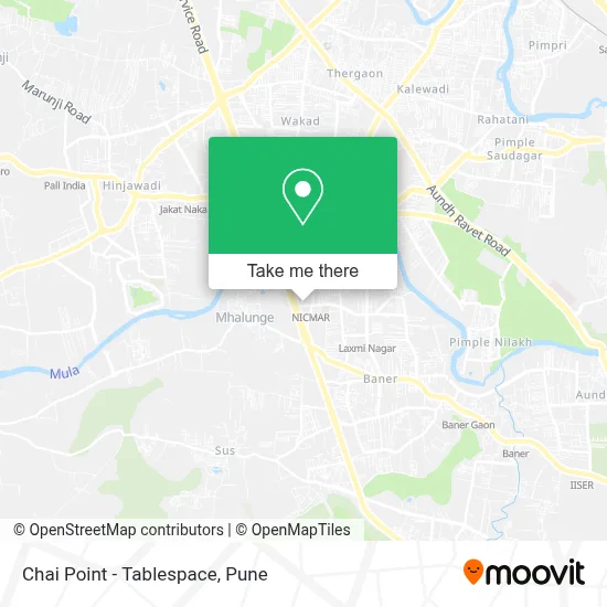 Chai Point - Tablespace map