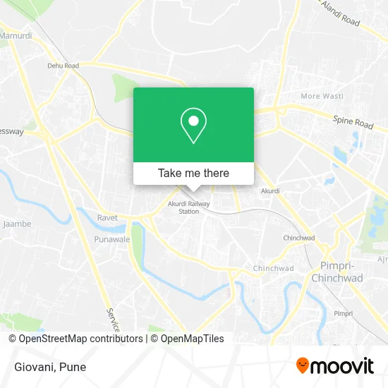 Giovani map