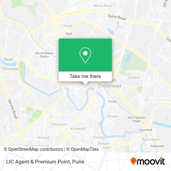 LIC Agent & Premium Point map
