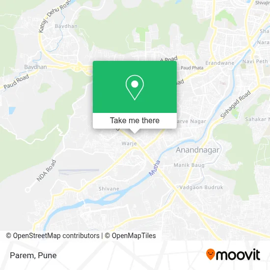 Parem map