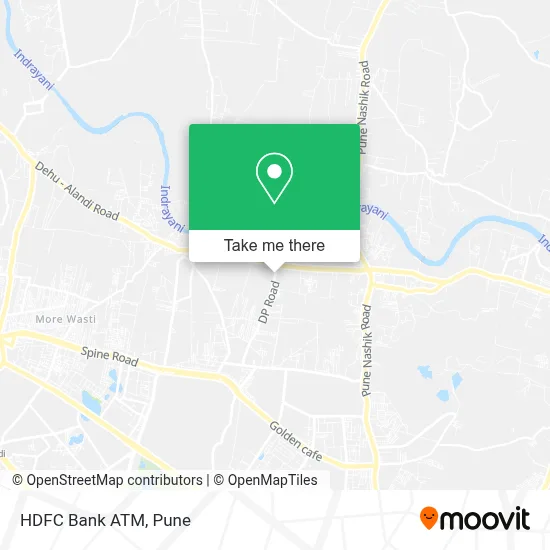 HDFC Bank Atm map