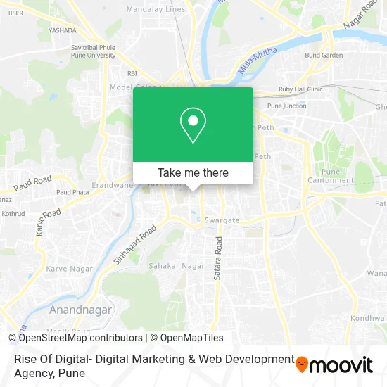 Rise Of Digital- Digital Marketing & Web Development Agency map