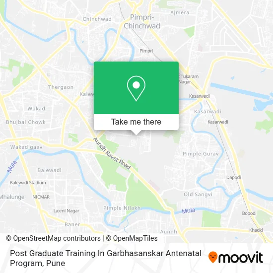Post Graduate Training In Garbhasanskar Antenatal Program map