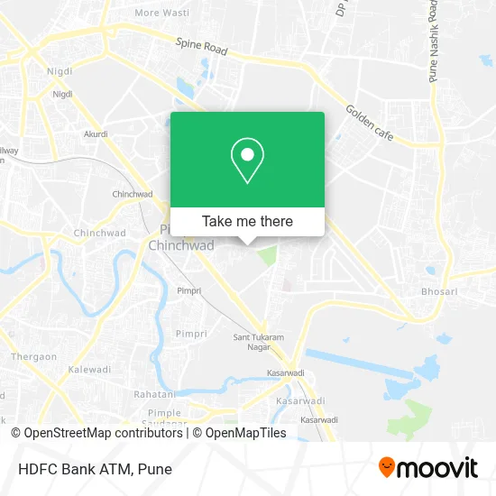 HDFC Bank Atm map
