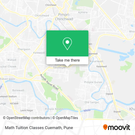 Math Tuition Classes Cuemath map