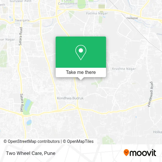 Two Wheel Care map