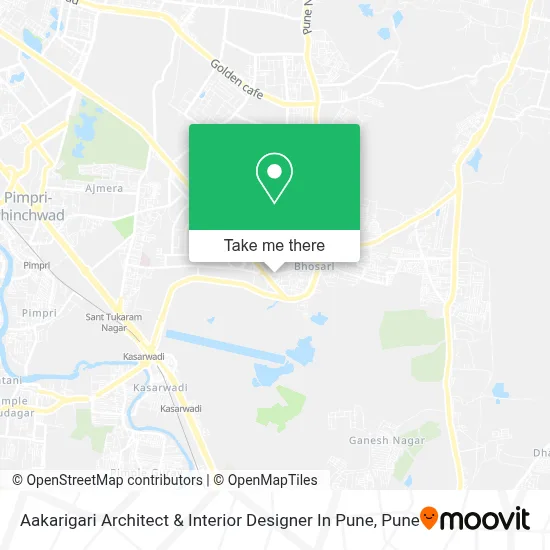Aakarigari Architect & Interior Designer In Pune map