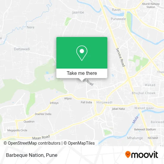 Barbeque Nation map