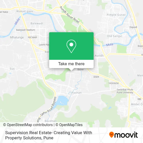 Supervision Real Estate- Creating Value With Property Solutions map