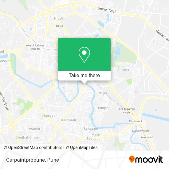 Carpaintpropune map