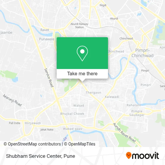 Shubham Service Center map