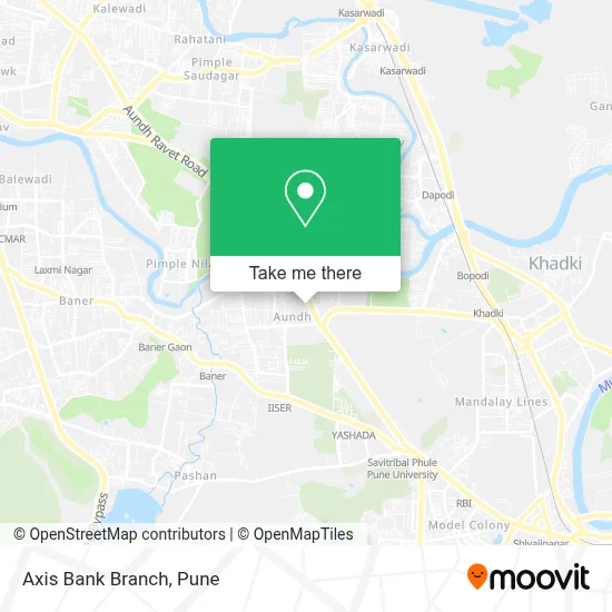 Axis Bank Branch map