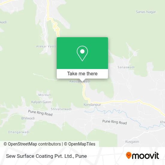 Sew Surface Coating Pvt. Ltd. map