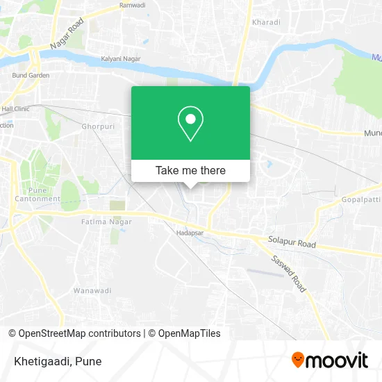 Khetigaadi map