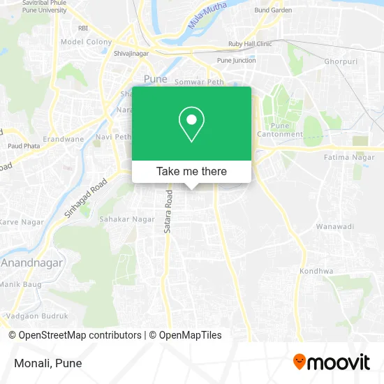Monali map