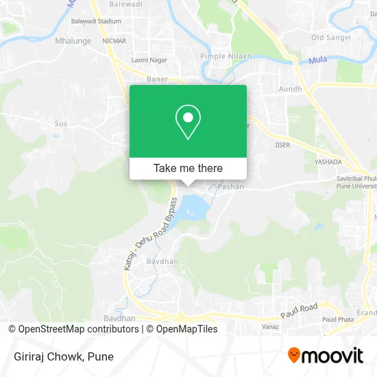 Giriraj Chowk map