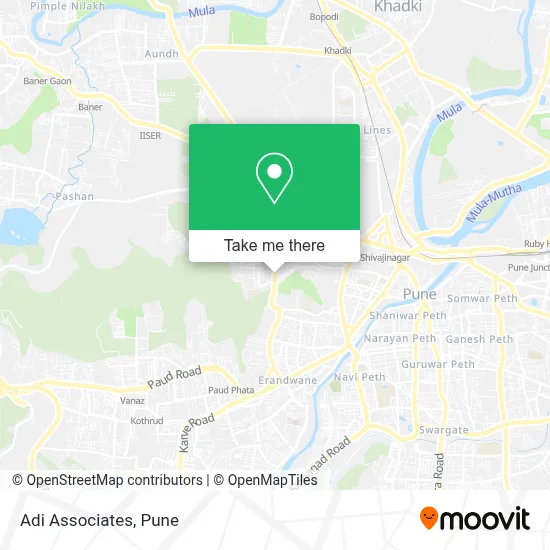 Adi Associates map