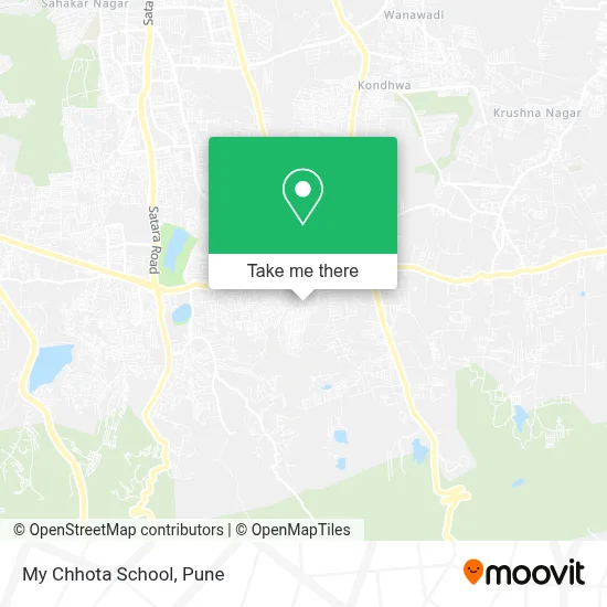 My Chhota School map