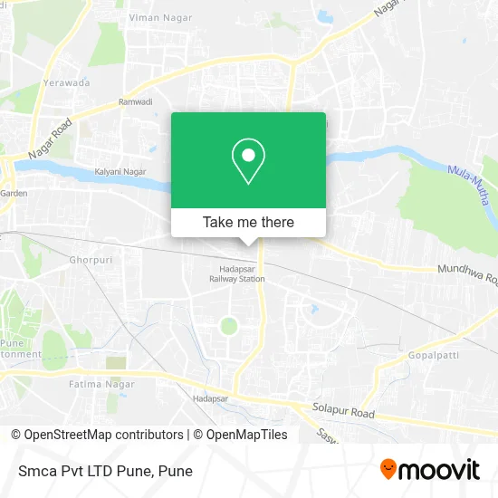 Smca Pvt LTD  Pune map