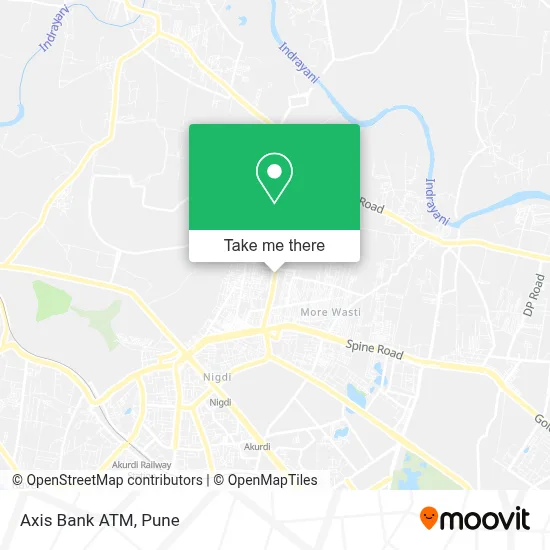Axis Bank Atm map