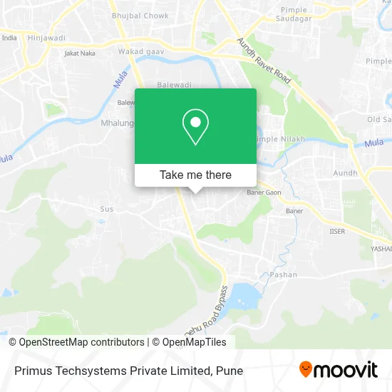 Primus Techsystems Private Limited map