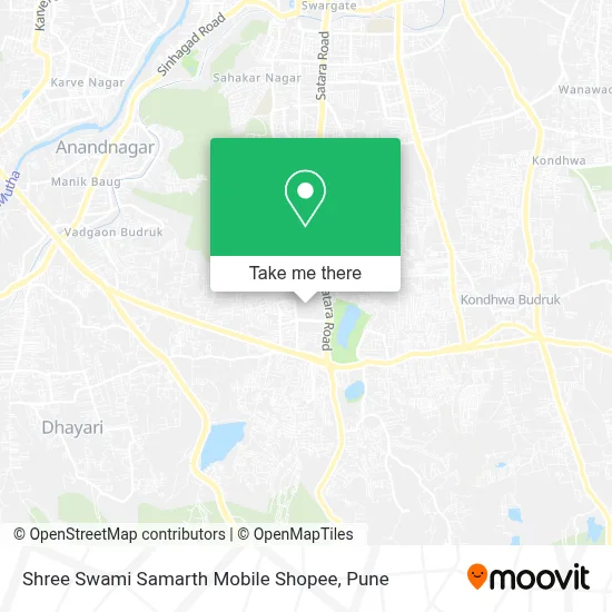 Shree Swami Samarth Mobile Shopee map