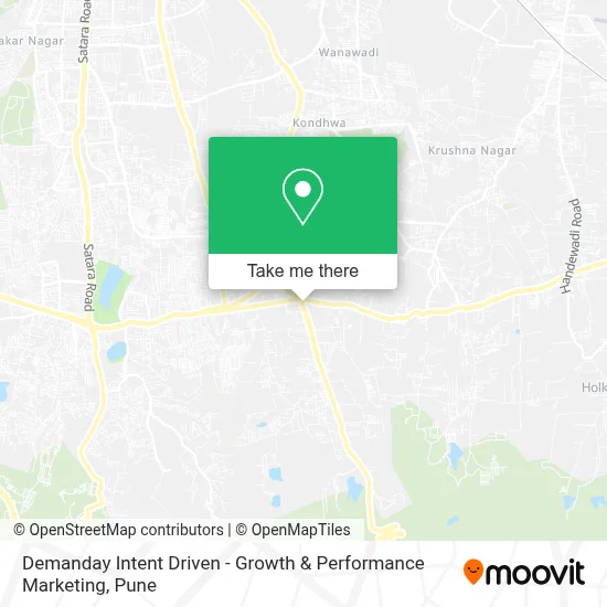 Demanday Intent Driven - Growth & Performance Marketing map