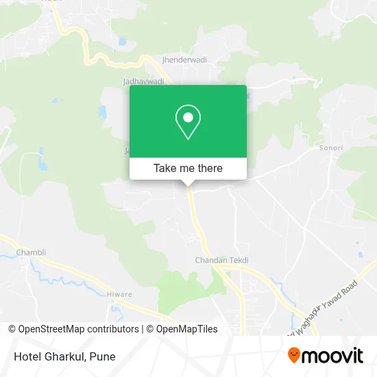 Hotel Gharkul map