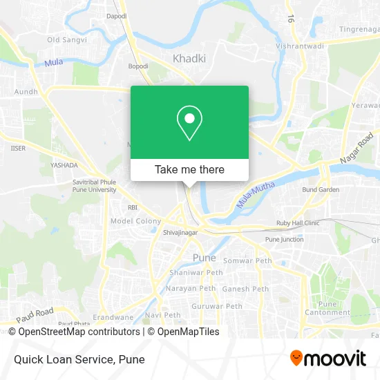 Quick Loan Service map