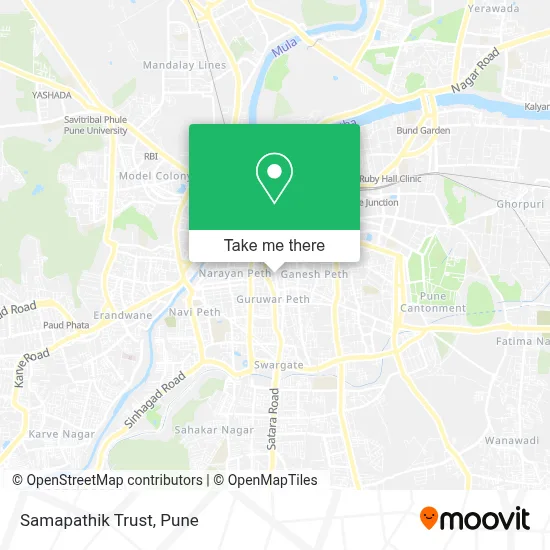 Samapathik Trust map
