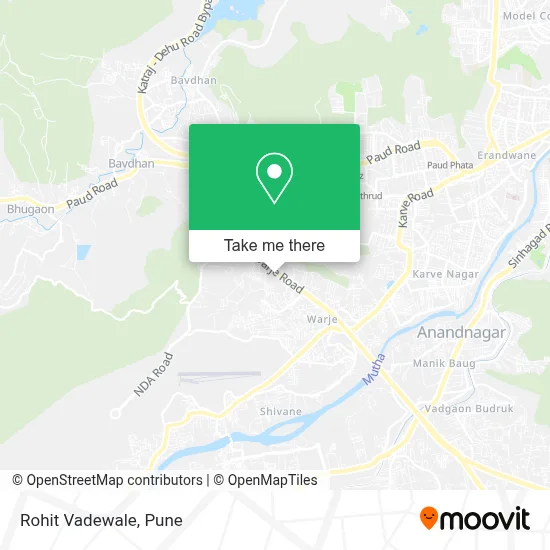 Rohit Vadewale map