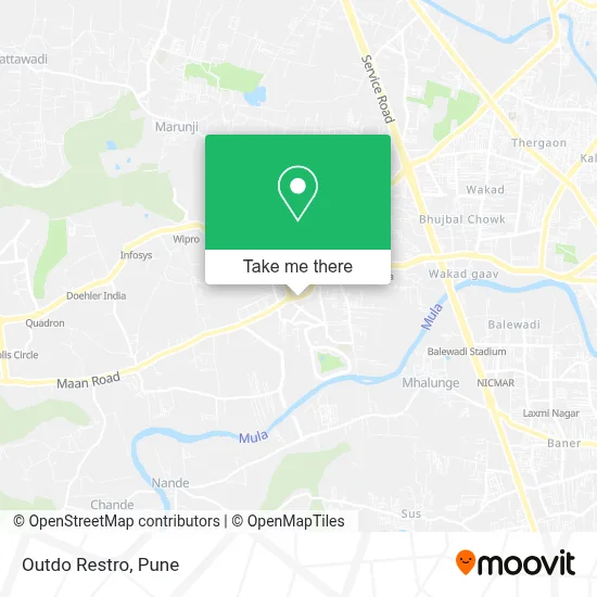 Outdo Restro map