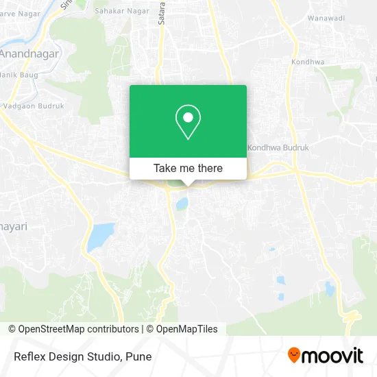 Reflex Design Studio map