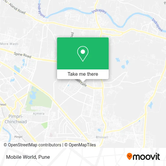 Mobile World map