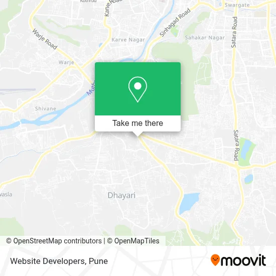 Website Developers map