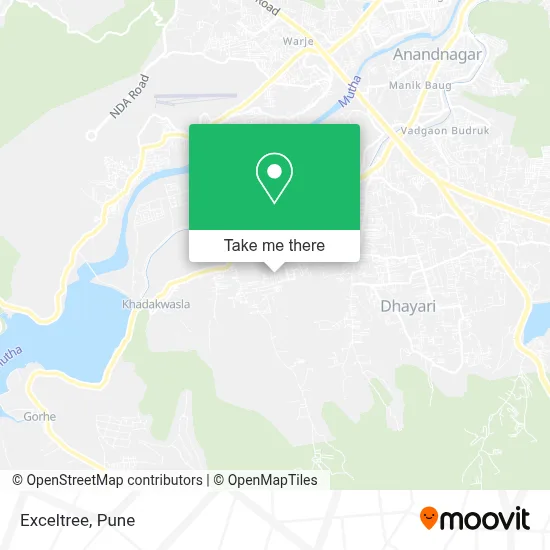 Exceltree map