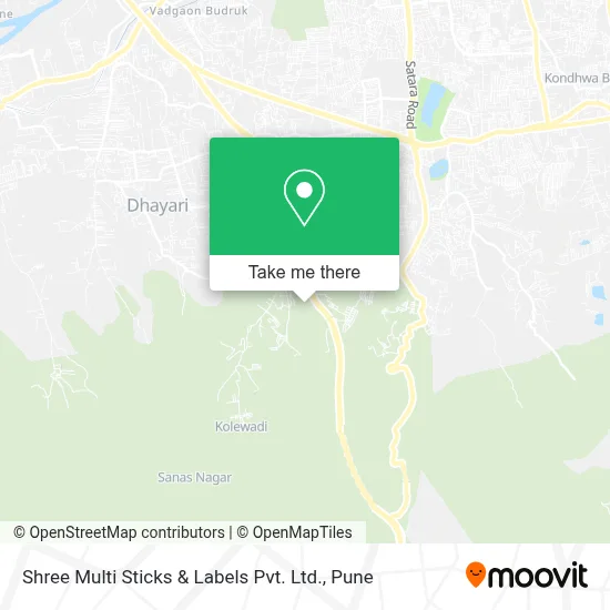 Shree Multi Sticks & Labels Pvt. Ltd. map