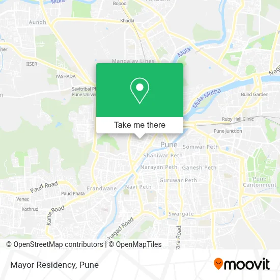 Mayor Residency map