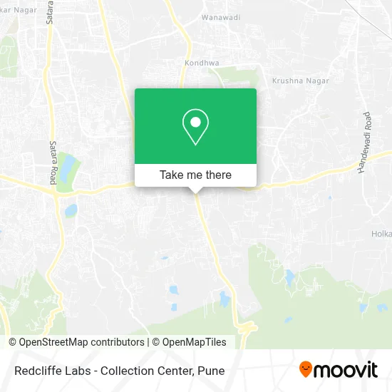 Redcliffe Labs - Collection Center map