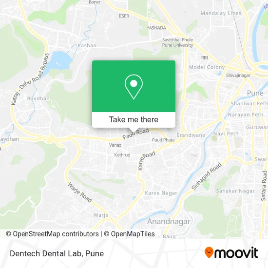 Dentech Dental Lab map